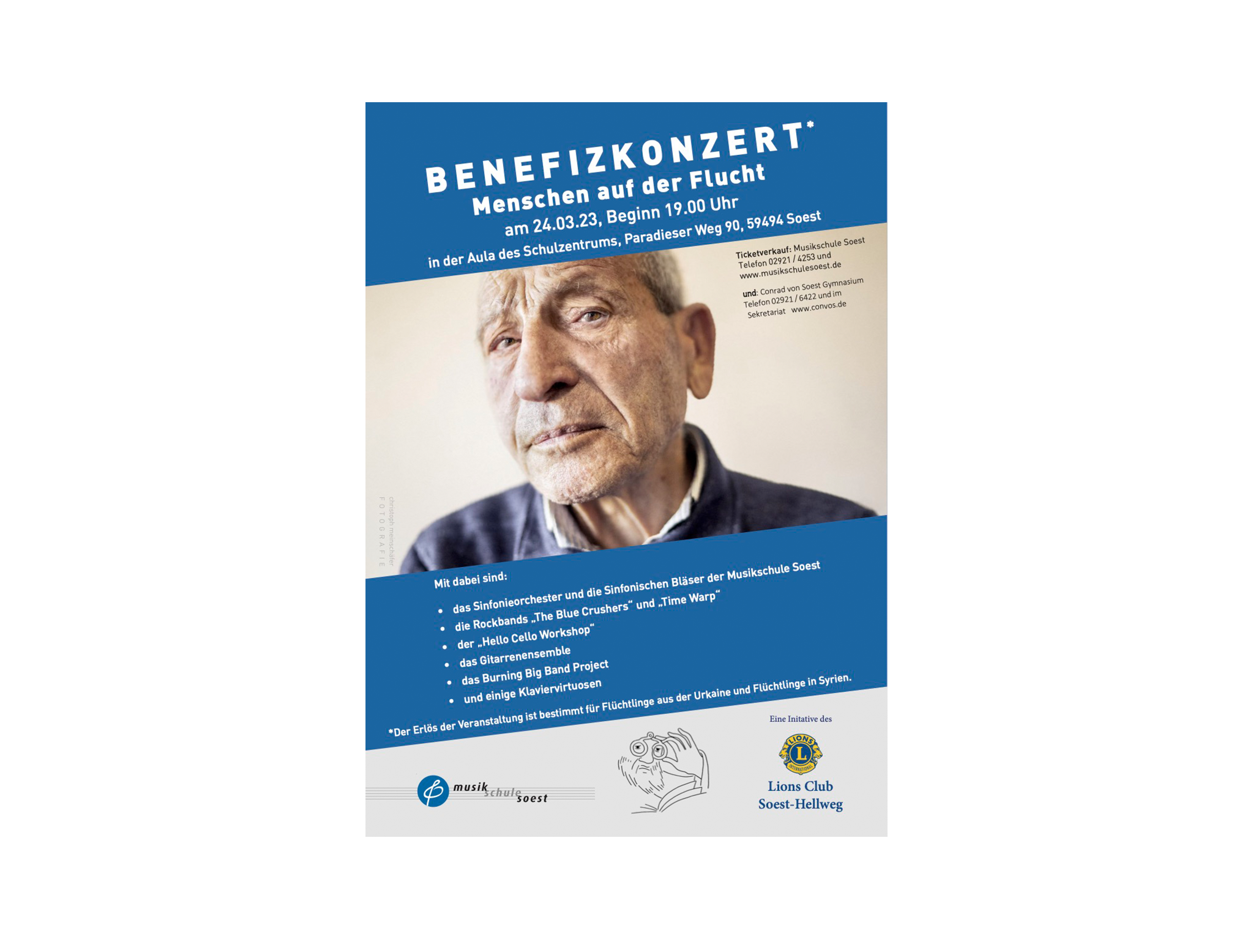 Plakat Benefizkonzert