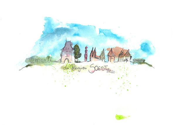 Aquarellbild